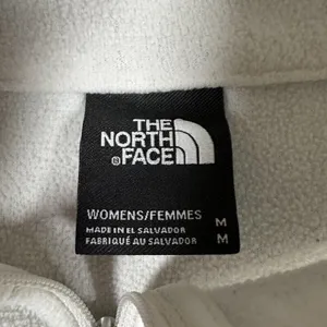 The North Face Fleece Sweater Womens Medium White 1/4 Zip Mock Neck Pullover thumbnail 5
