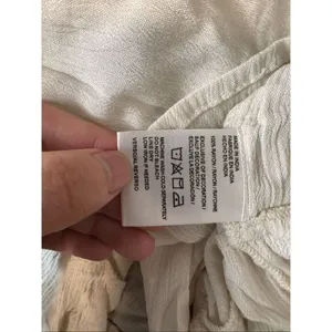 Kiwi + Punch Queen Cream Sundress XS – Smocked Bust, Adjustable Straps, Flowy Ra thumbnail 4