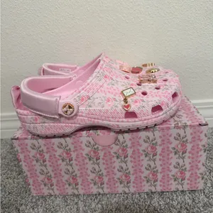Crocs X LoveShackFancy- Women's Size 9 thumbnail 2