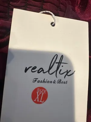 Realtix XL Burgundy Velvet Maxi Dress Smocked Puff Sleeve Cottagecore Romantic thumbnail 2