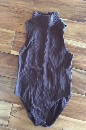 ZARA Brown Bodysuit thumbnail 1