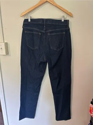 Abercrombie 90’s curve love straight jean dark marble 29 thumbnail 4