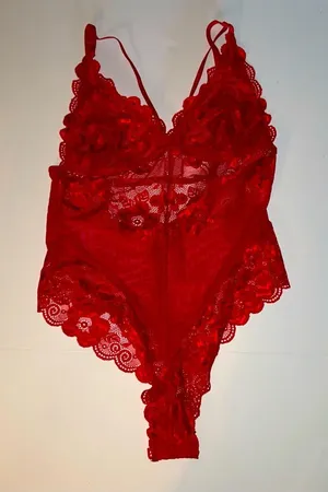 Avidlove Womens Lingerie Lace Teddy One Piece Sexy Mini Bodysuit Valentine’s Day thumbnail 1