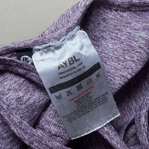 Purple AYBL Sports Bra Size Large Activewear thumbnail 4