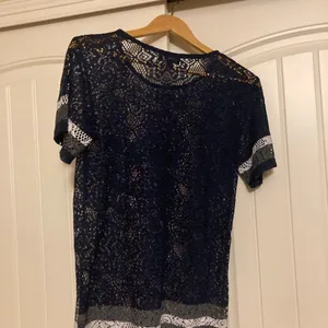 Auburn University Tigers Lace Top Gameday Couture Blue Women's Xtra Small XS thumbnail 3