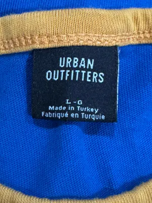 Urban Outfitters Argentina Baby Ringer Tee Shirt Women’s Large thumbnail 3