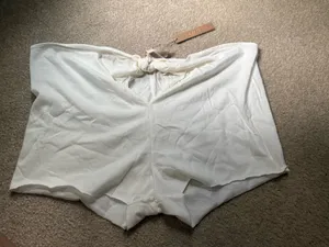 SKIMS Swim Cover-Up cotton short thumbnail 1