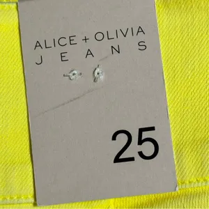 Alice + Olivia - Olivian Denim Shorts thumbnail 12