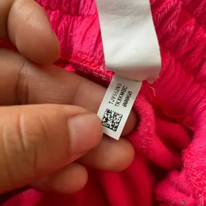 OFFLINE by Aerie Velour Wide Leg Lounge Pants XS Hot Pink Y2K Athleisure thumbnail 9
