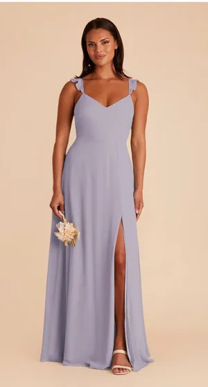 Birdy Grey Maxi Dress Chiffon dusty lilac thumbnail 1