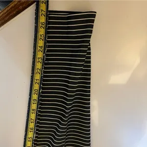 The Riviera Pant Black White Striped Slim Fit Ankle Pants Size 6 thumbnail 7