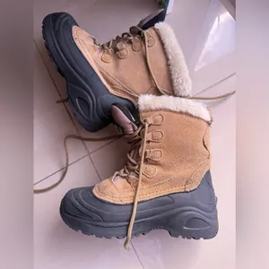 Itasca Thinsulate - Cedar Warm Winter Boots-Ladies, Tan and Black Color -Size 6 thumbnail 16