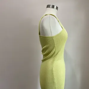 Shyanne Women's Green Western‎ Ribbed Sweater Knit Midi Bodycon Dress Sz M thumbnail 8