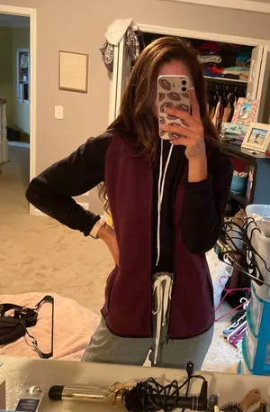 Plum Outwear Vest Size XS thumbnail 1