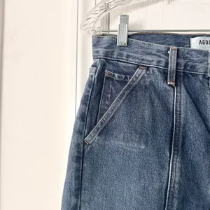 AGOLDE Cooper Cargo Denim Jeans A9120 Revolution Dark Wash 26 thumbnail 5