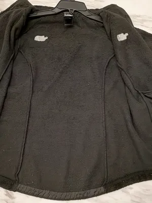 The North Face Black Osito High Pile Fleece Full Zip Jacket Medium thumbnail 9