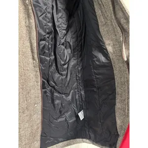 And Now This Brown Herringbone Hooded Coat M Size M thumbnail 6
