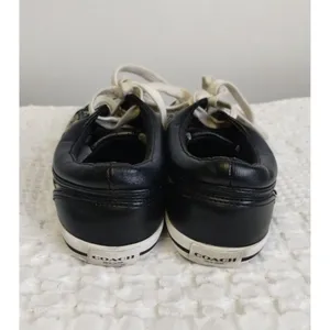 Coach New York Women's Black Lace Up Shoes/Sneakers Size 6B SKU 2340 thumbnail 2