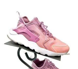 Nike Air Huarache Run Ultra BR Sunset Orange Purple Women’s Sneakers Size 8 thumbnail 1