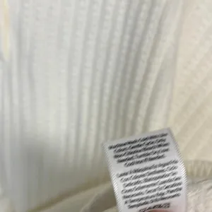 Time‎ And Tru Cream Ribbed Polo Sweater Size Xl thumbnail 6
