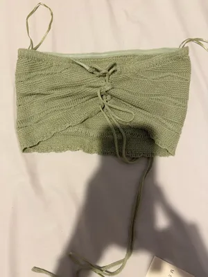 Two-Piece Set Mabel Sage Green Skirt thumbnail 3