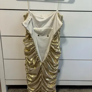 Meshki Gold Metallic Dress *flawed* thumbnail 3