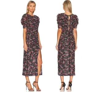 Free People‎ Briella Midi Women's Dress twilight combo sz S revolve thumbnail 2