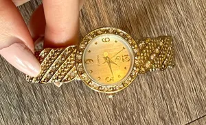 Women's Gold-Tone Crystal Accent Bracelet Watch thumbnail 1