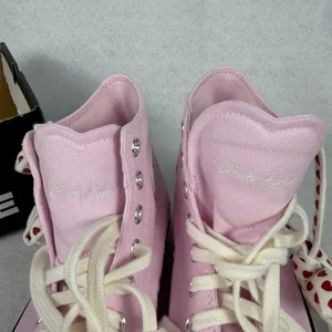 Converse Chuck Taylor All Star Womens 8.5 UK 6.5 Valentine Heart Charm‎ Pink thumbnail 13