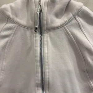 Lululemon Scuba Oversized Half-Zip Hoodie White Opal W3DM4S XS/S Sporty Active‎ thumbnail 4