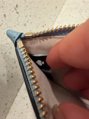 Kate Spade MADISON FLORAL EMBROIDERED Corner Zip Card Wallet KC541 - EUC thumbnail 9