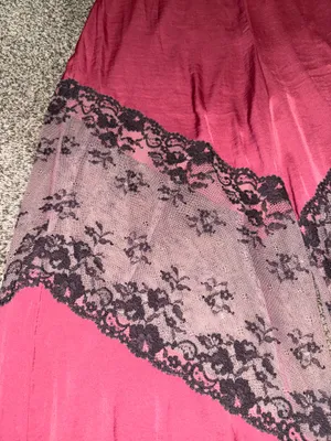 Free People Intimately Fuchsia Palm Beach Halter Jumpsuit with Lace Insets thumbnail 3