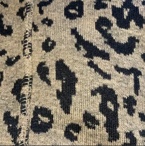 Leopard Print Teddy Jacket Brown And Black XS thumbnail 8