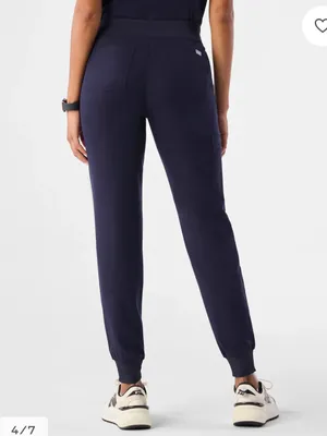 Figs Zamora Joggers Scrub Pants in Navy Blue Size Large thumbnail 3