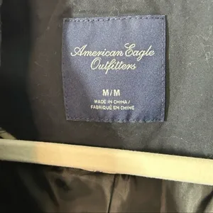 Navy Tuxedo Blazer M Dark Academia Equestrian Preppy Jacket Gold Button Style thumbnail 6