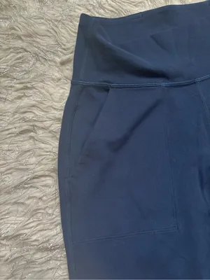 lululemon athletica Navy Women’s High-Waist Joggers with Subtle Logo Size 4 thumbnail 7