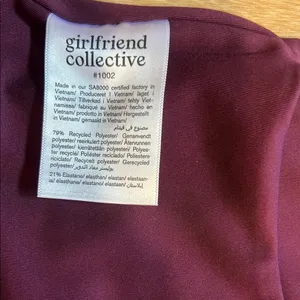 Girlfriend Collective Sport Bra Purple Size M thumbnail 6