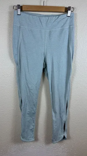 FP Movement Leggings M Blue Stretch Cropped Minimalist Gorpcore‎ Yoga Pilates thumbnail 1