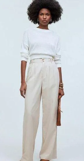 The Harlow Wide-Leg Pant Size 8 thumbnail 1