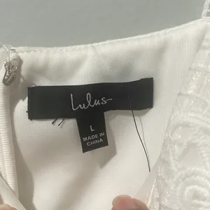 Lulus Today’s Your Day Lace MIDI Dress Sz L New with Tags Shower Bride Summer thumbnail 13