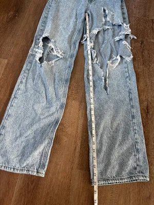 Pacsun 90s Boyfriend Distressed Jeans - Size 25 thumbnail 6