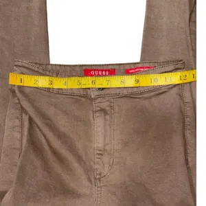 GUESS Ultra High Rise Cropped Skinny Pants Women’s Size 27 Taupe Brown Stretch thumbnail 7
