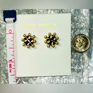 $98 Retail NWOT Tory Burch Kira Pearl Stud Earrings thumbnail 6