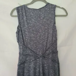 NWT Max Studio Blue Striped‎ Maxi Dress XS Sleeveless Marled Knit Coastal Resort thumbnail 5