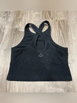 Beyond Yoga Studio Space-Dye Cross-Back Tank Top thumbnail 2