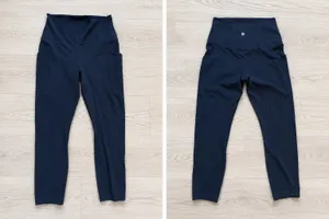 Lululemon Wunder Train Black High-Rise Yoga Pocket Athletic Leggings 6 thumbnail 3