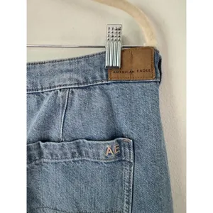 American Eagle Highest Rise 90s Boyfriend Carpenter Relaxed Fit Jeans Womens 18 thumbnail 6