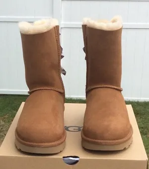 UGG Bailey Bow II Diagonal Stripe Boots thumbnail 2