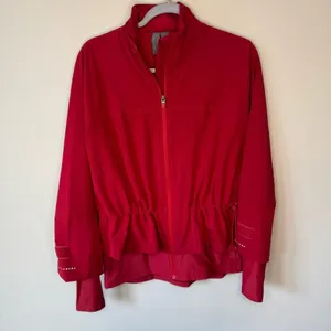 Sweaty Betty‎ Fast Lane Running Jacket In Vine Red Size Small 4-6 thumbnail 2