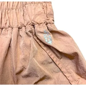 Free People‎ Movement Way Home Shorts XS Peach High Rise Smocked Viral Sporty thumbnail 7
